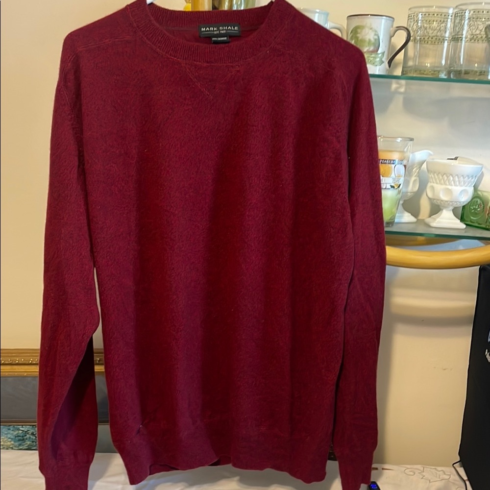 Mark Shale Men's Red Sweater